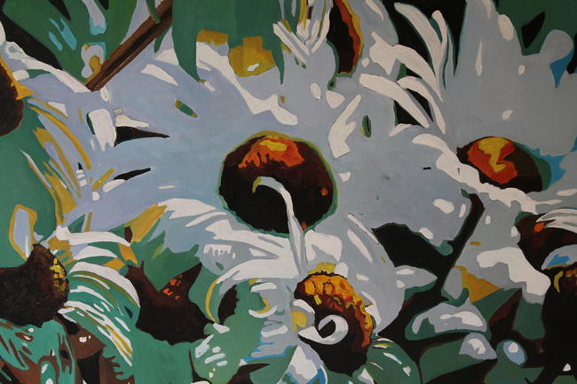 Wind Bunched Daisies