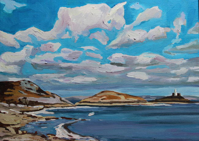 Clouds Gathering over Mumbles Head