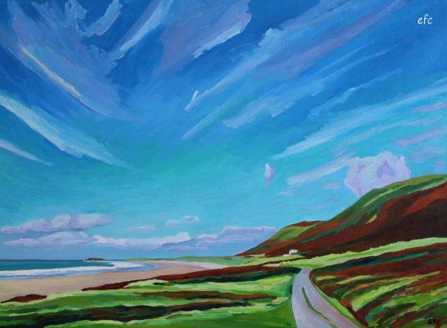 Sweeping Clouds Over Rhossili Bay