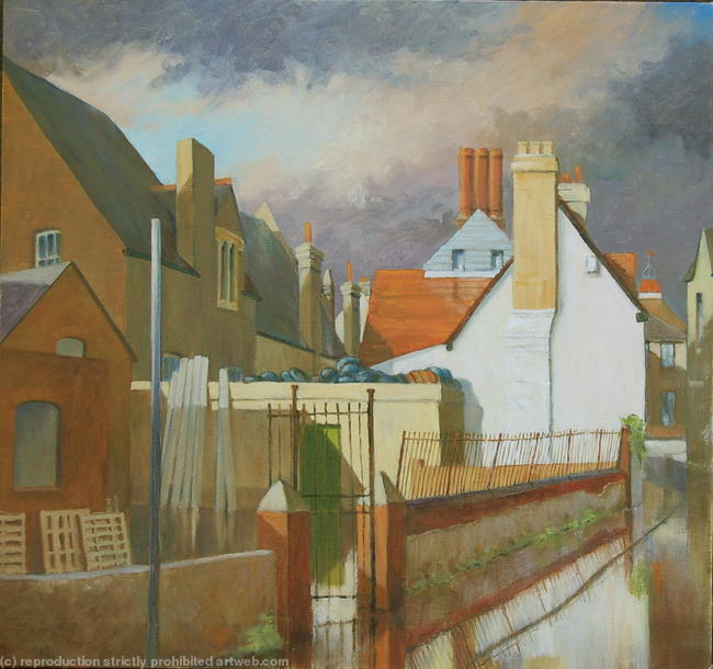 The back of things (Dimsdale St, Hertford)
