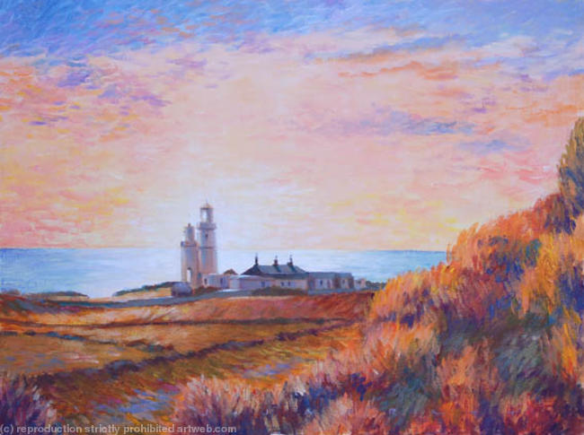 St Catherines Lighthouse IOW.