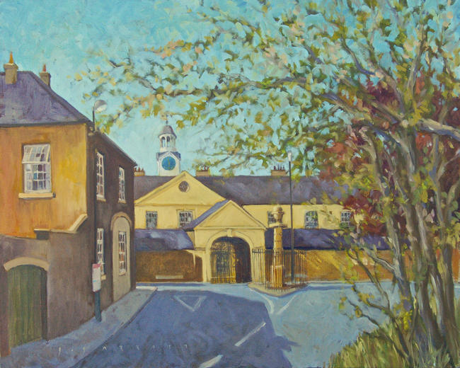 Ackworth School from Station Road