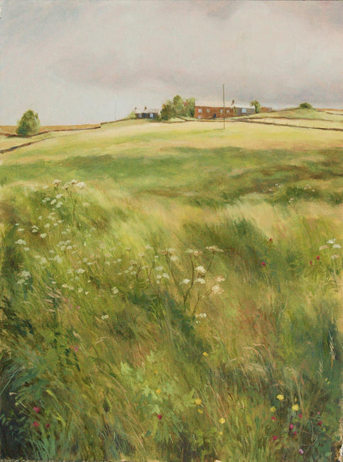 Up the hill