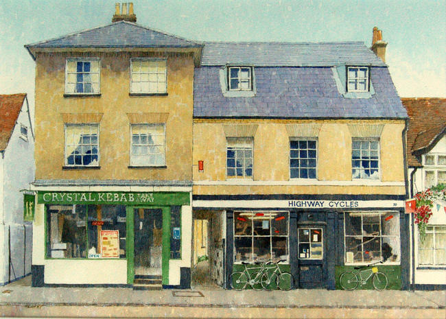 Two shops in Amwell End, Ware