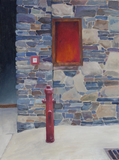 Red noticeboard, San Guilio, Lake Orta, Italy