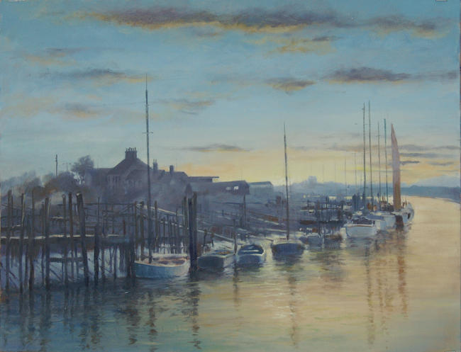 On the River Blyth, Southwold.