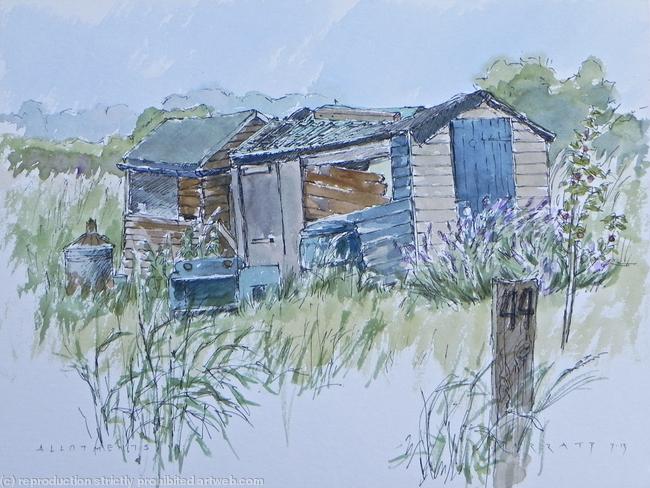 Allotments 13: Dilapidated Sheds