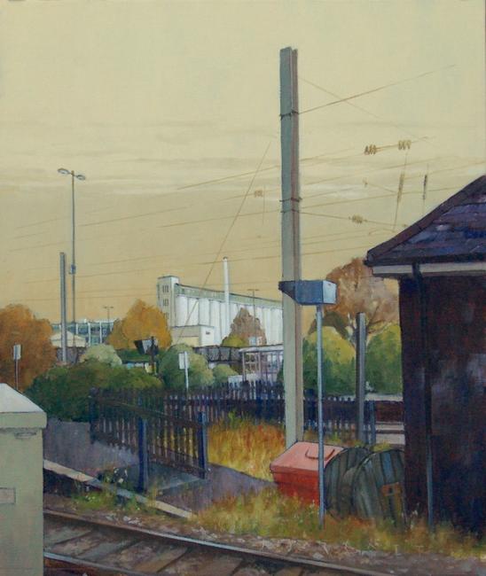 Shredded Wheat through rail side clutter