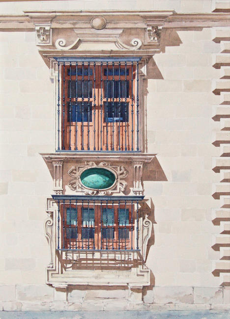 Grandiose Window in Granada