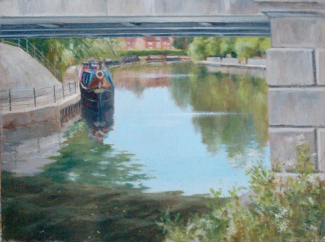 The River Lea at Stanstead Abbots