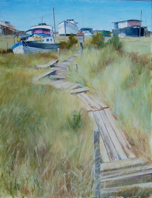 Houseboats at West Mersea