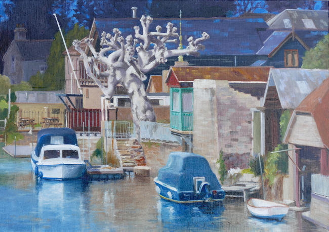 On the Great Ouse at St Ives.