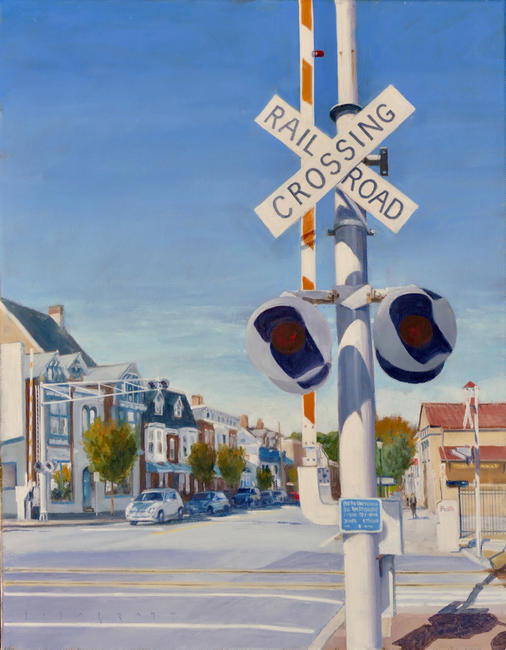 Railroad crossing, Gettysburg Pa