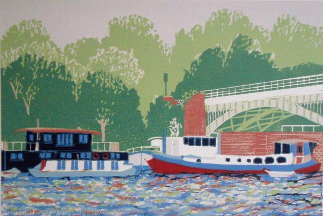 The Thames at Richmond (towards Twickenham Bridge)