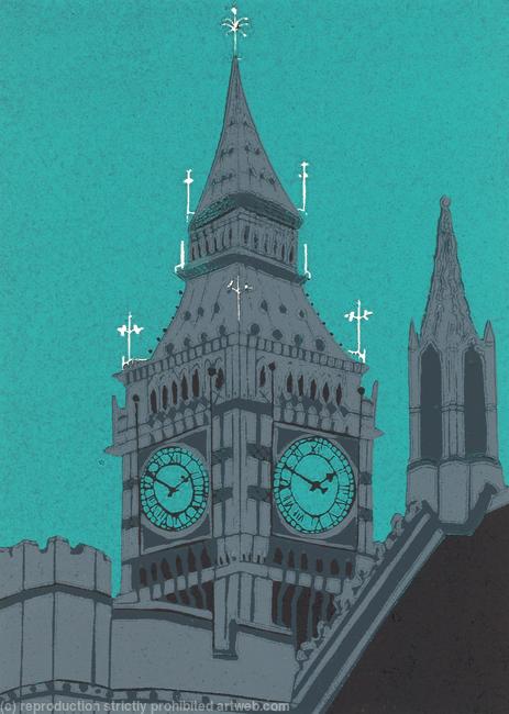 Big Ben (turquoise)