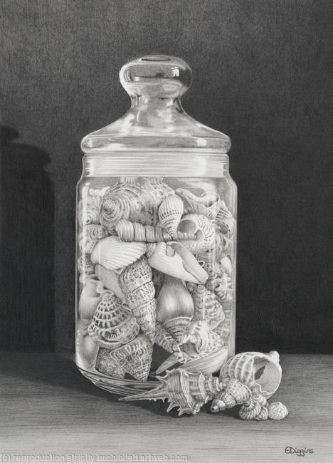 Jar of shells