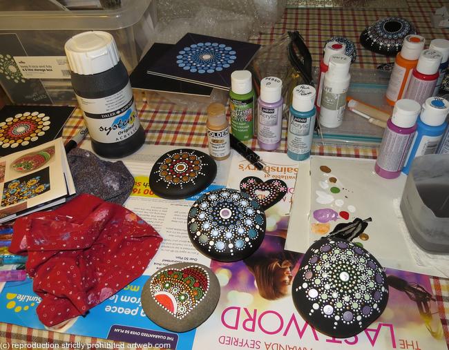 Mandala painting