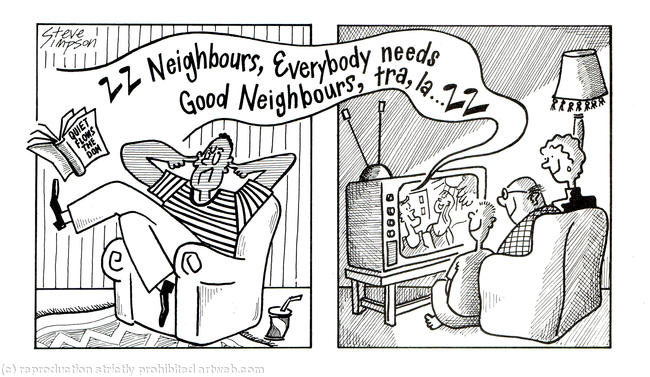 Everybody needs good neighbours...