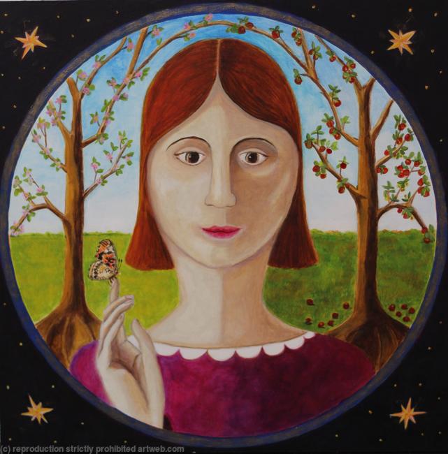Painted Lady by Debbie Perry