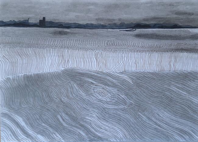 River Severn on Mountboard No1