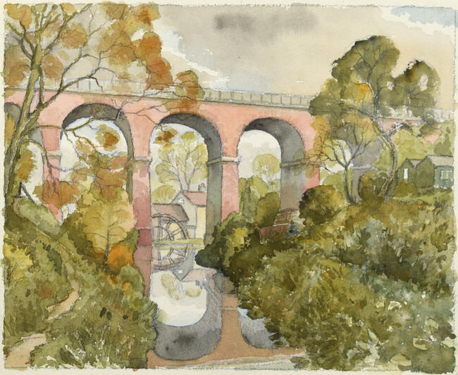 218. Untitled -Daniels Mill- c.1989