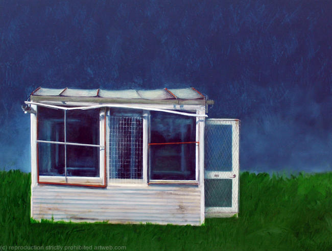 Prize Winning Shed Painting