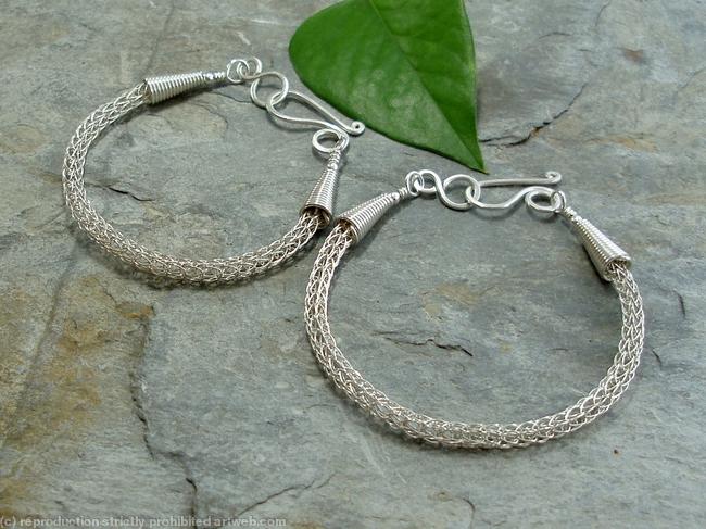 Bridesmaids Favour - Two Viking Knit Bracelets
