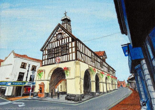 Bridgnorth Town Hall, Mini Painting