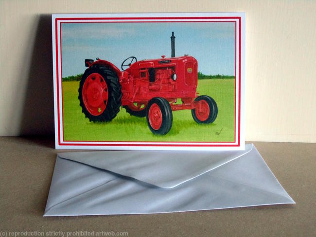 Nuffield Universal Tractor Card