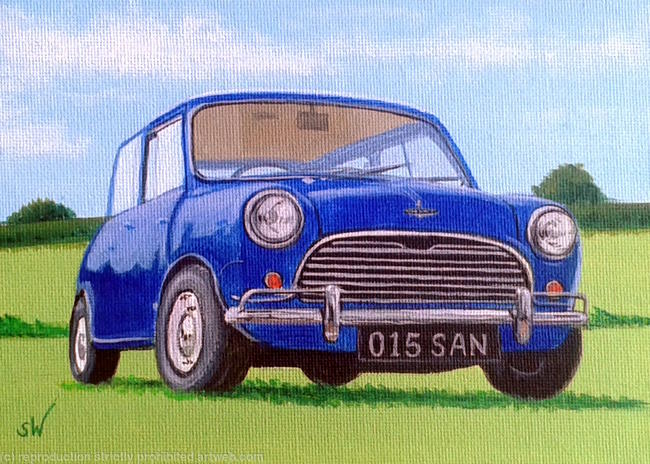 Mini Cooper Mini Painting