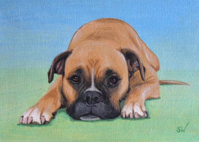 Boxer, Mini Painting