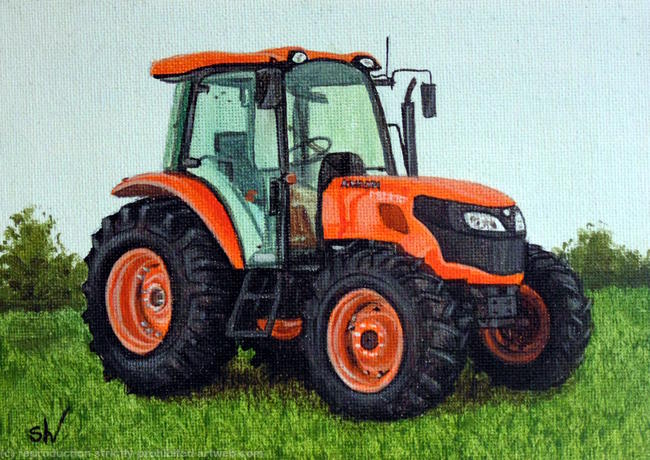 Kubota Style Mini Painting