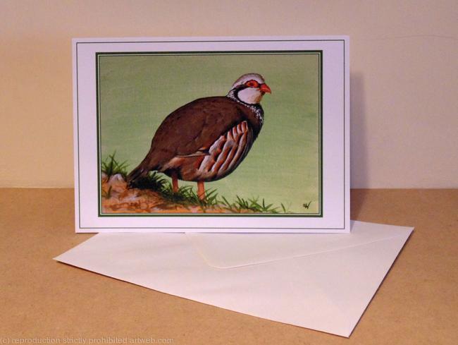 Partridge Greeting Card