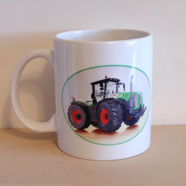 Tractor Mug, Claas Xerion