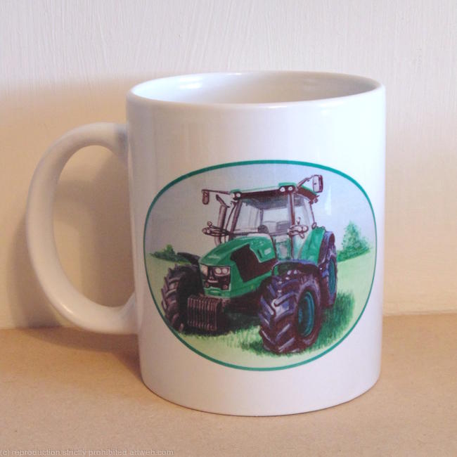 Tractor Mug, Deutz