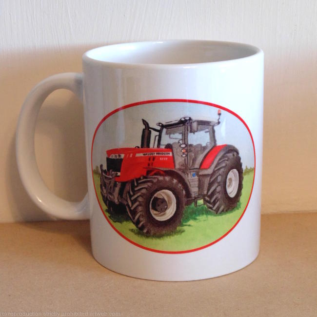Tractor Mug, Massey Ferguson