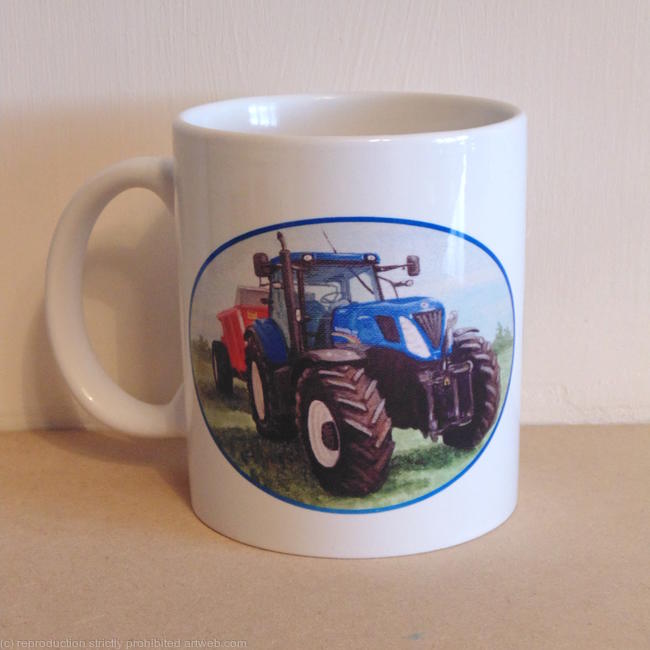 Tractor Mug, New Holland