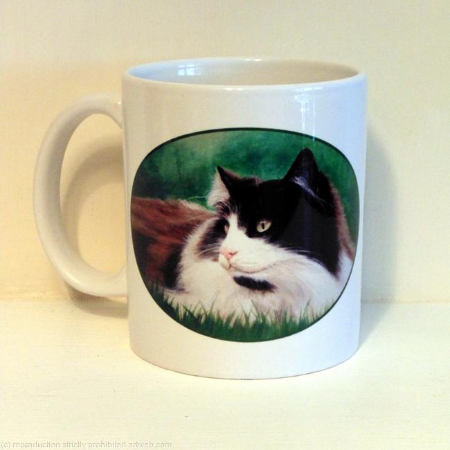 Long Hair Cat Mug