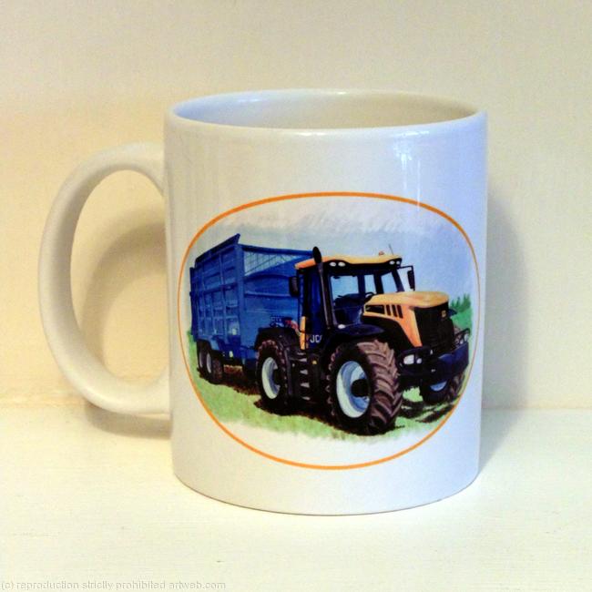 JCB Tractor Mug