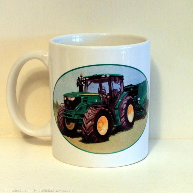 JD Inspired Tractor Mug