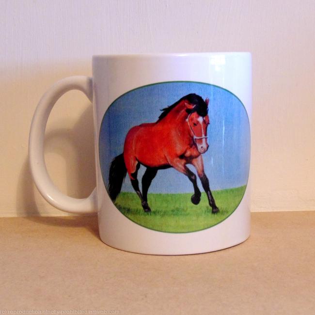 Galloping Horse Mug