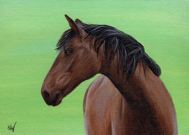 Horse Mini Painting
