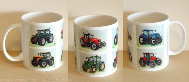 Modern Tractors Mug