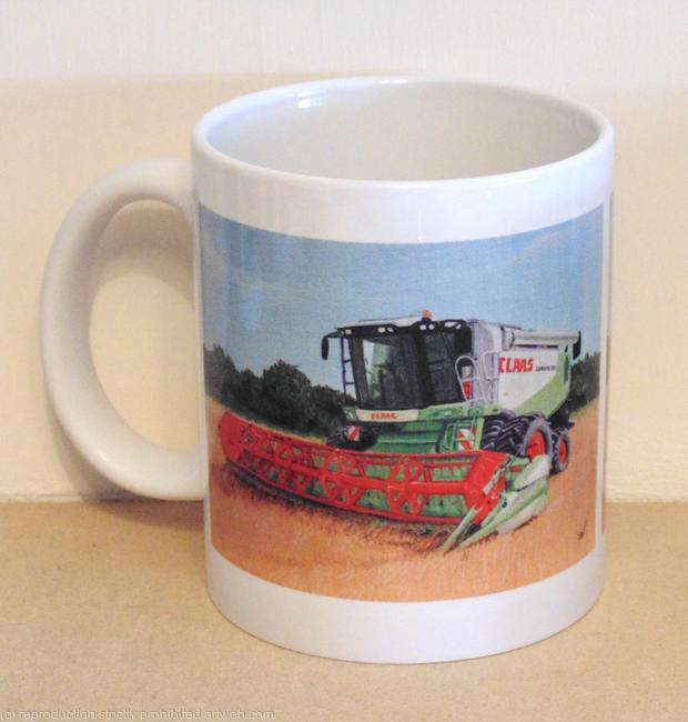 Claas Combine Mug