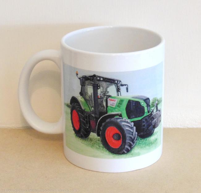 Tractor Mug, Claas Axion