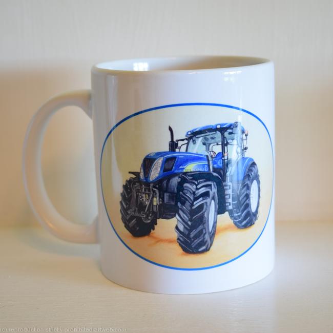 New Holland T7 mug
