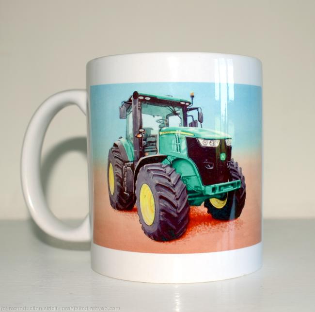 John D. Inspired Tractor Mug