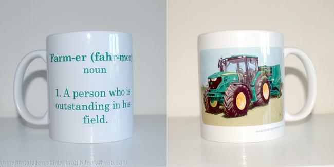 Mug with Farmers Saying, JD
