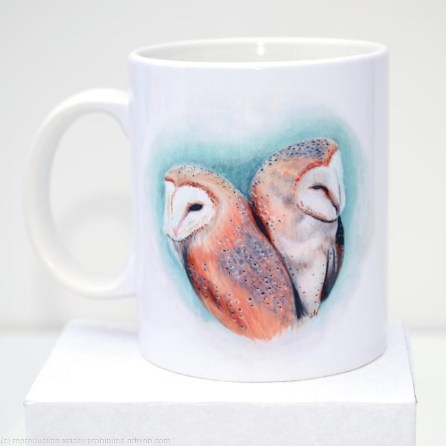 Barn Owls Mug