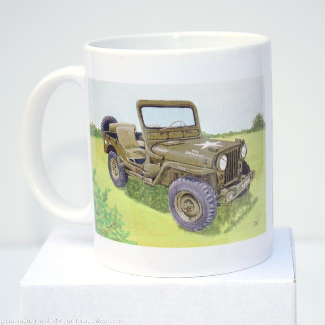 US Army Jeep mug